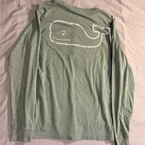Vineyard Vines Men's Green Long Sleeve Shirt